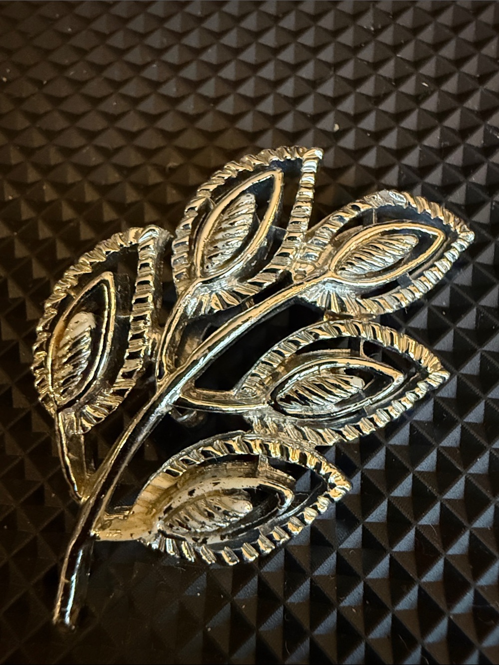 Silver Leaf Branch Brooch - Women Jewelry